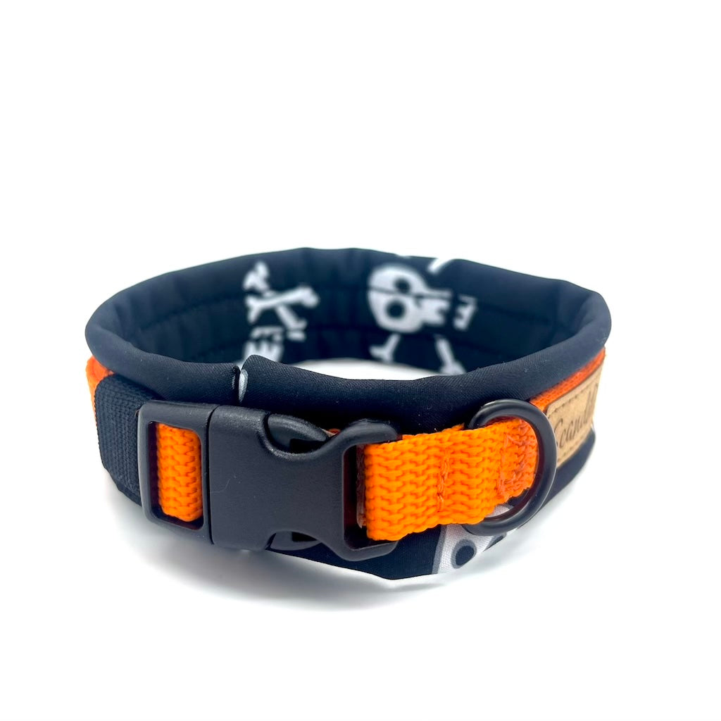 Halloween Hund Halsband Orange