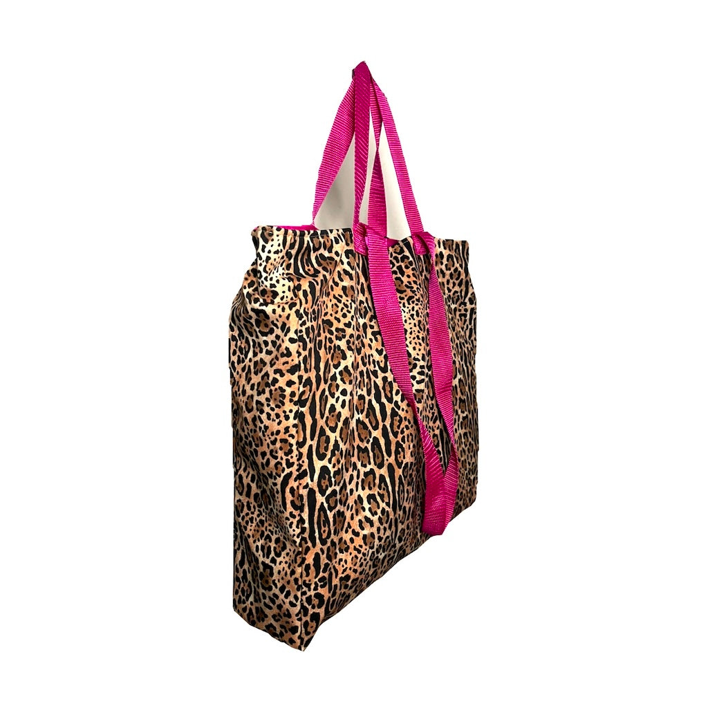 Tote Bag von ScandiPaws DogMom Pink Leo 